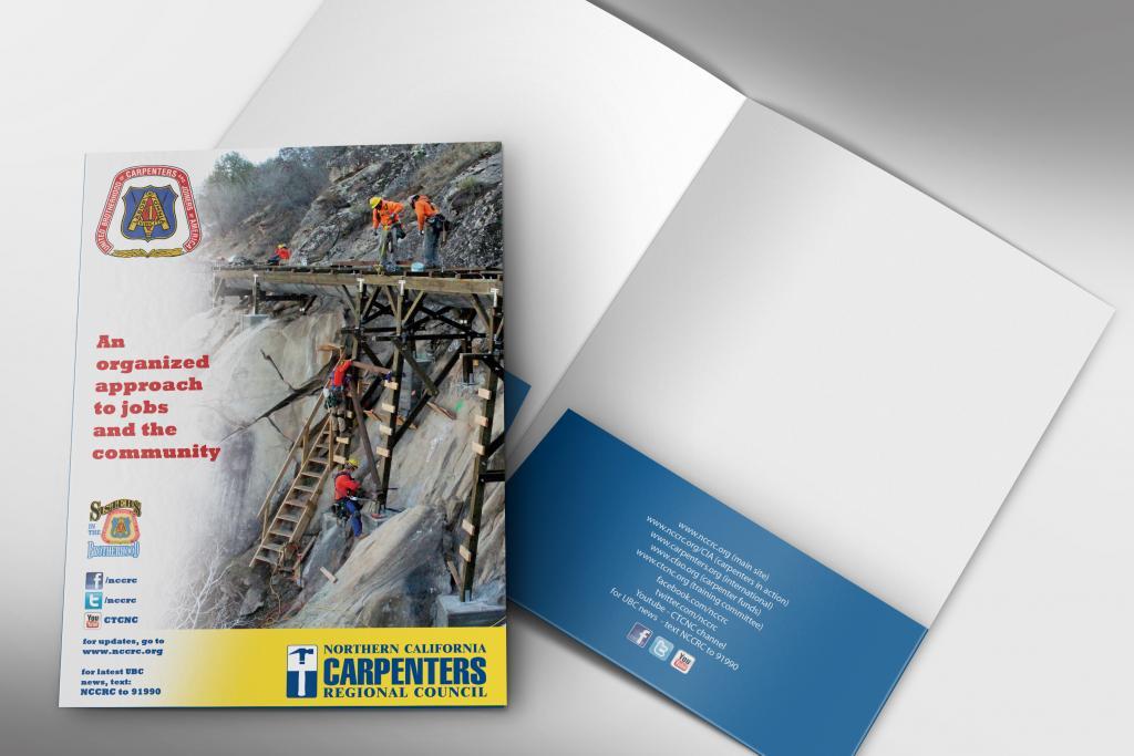Carpenters Custom Presentation Folder